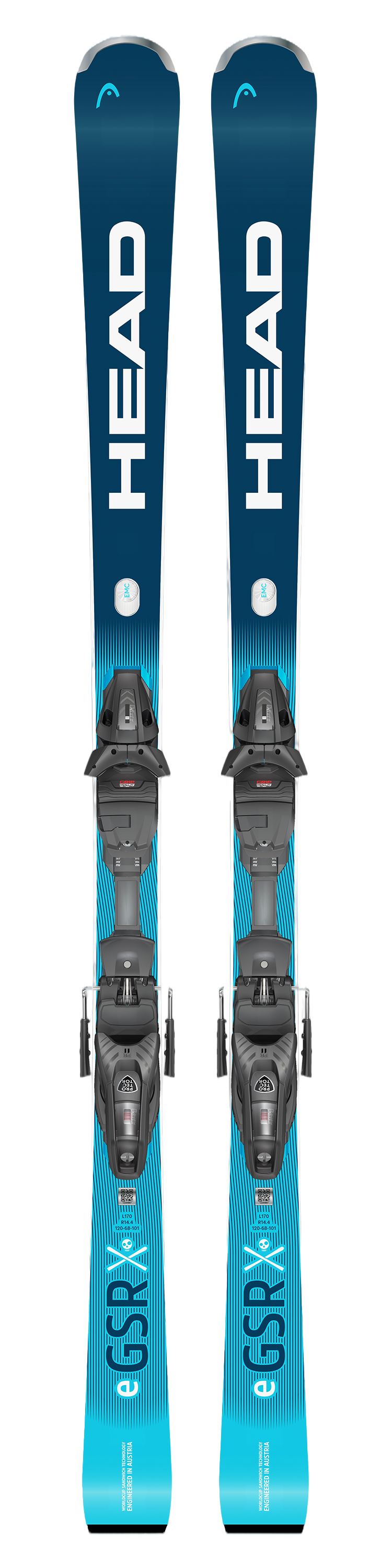 Worldcup Rebels e.GSR Ski's + Bindingen