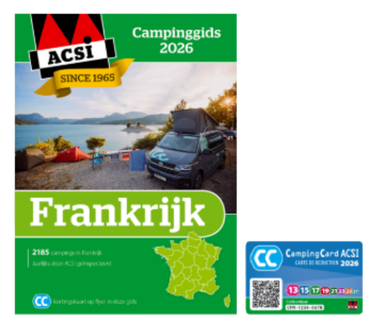 ACSI Campinggids Frankrijk 2026