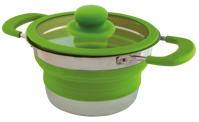 Opvouwbare Pan + Deksel 1L