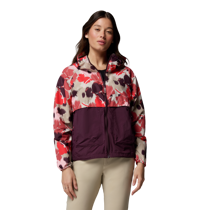 Spire Valley Printed Hooded Windbreaker