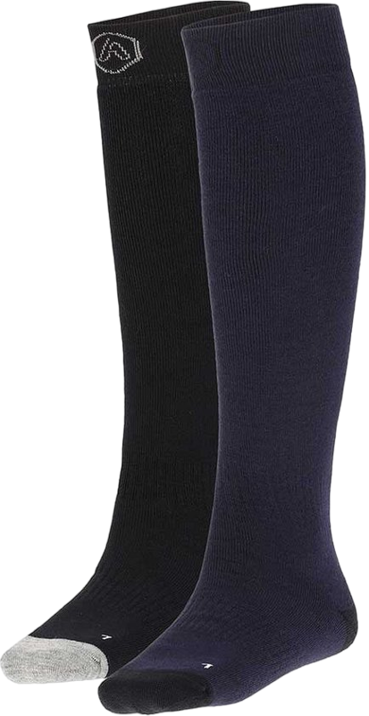 Apollo Ski Socks Plain 2-Pack Skisokken