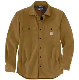 Canvas Fleece-Lined Jacket
