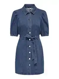 Vibbe Belt Denim Dress
