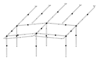 Frame Voortent Royal 350 De Luxe Staal Easygrip 25mm