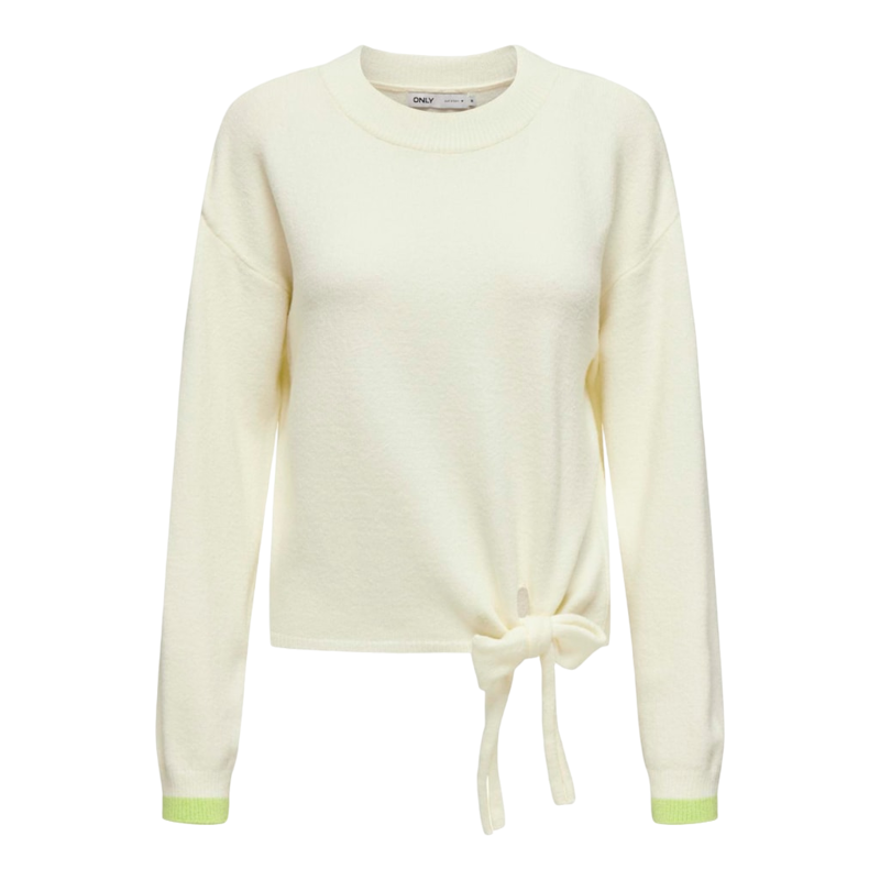 Misty Knot Contrast Pull Trui