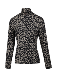 Rodika-Print Fleece Trui