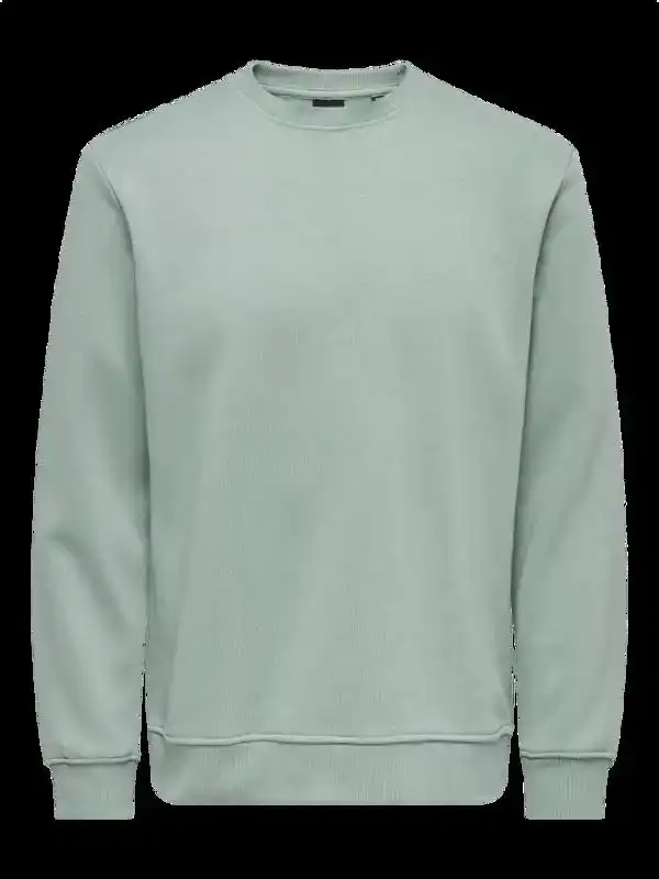 Only & Sons Connor Crew Neck Trui - Heren Sweater - Chinois Green