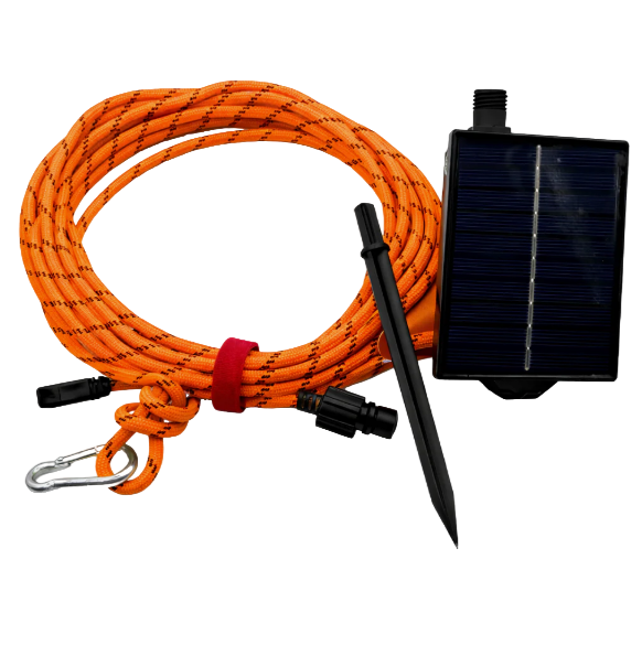 Verlichte Sheerlijn op Zonne-energie