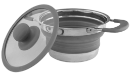 Opvouwbare Pan + Deksel 1L