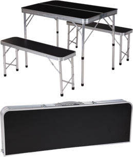 Campingset Tafel en Banken