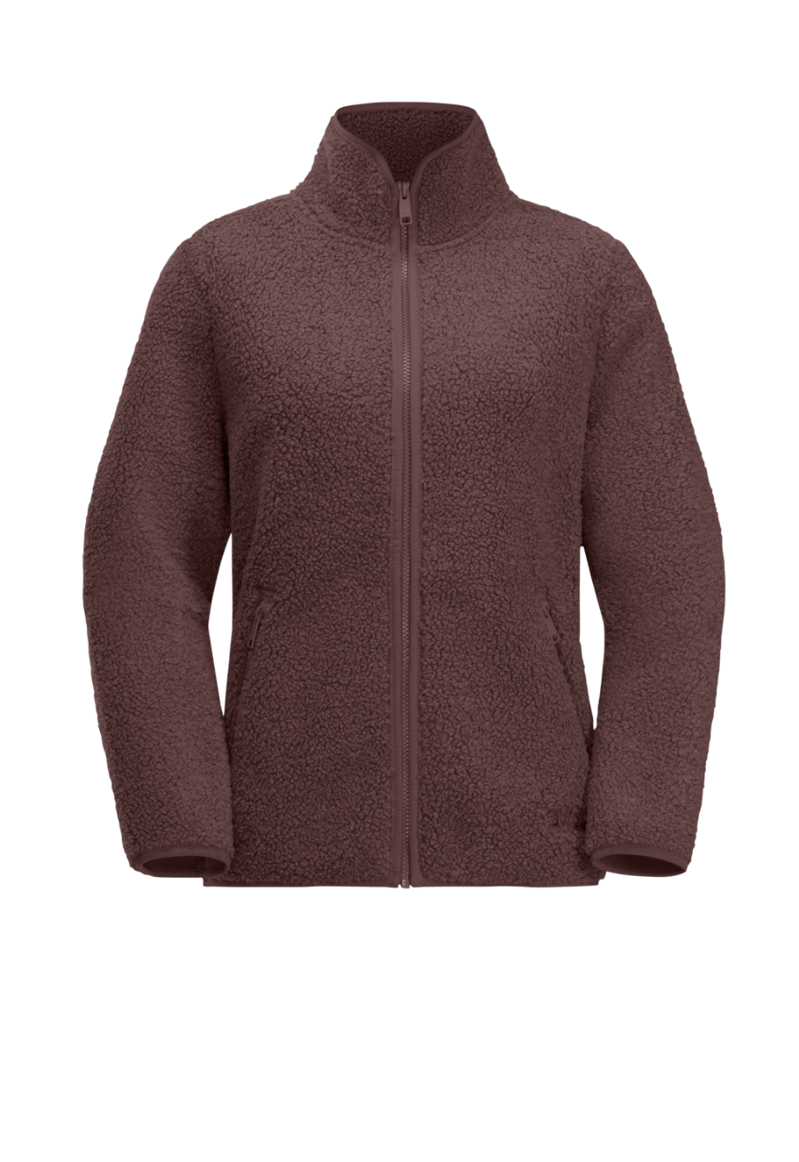 High Curl Fleece Jas