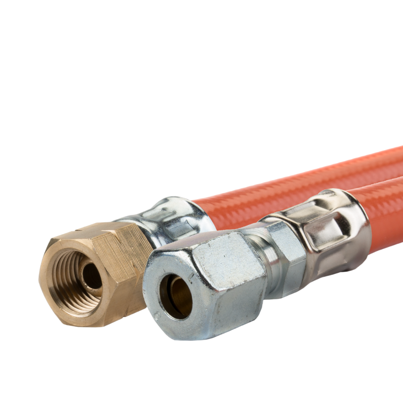 Gimeg Gasslang PVC Knelkoppeling 8 mm 1 Meter
