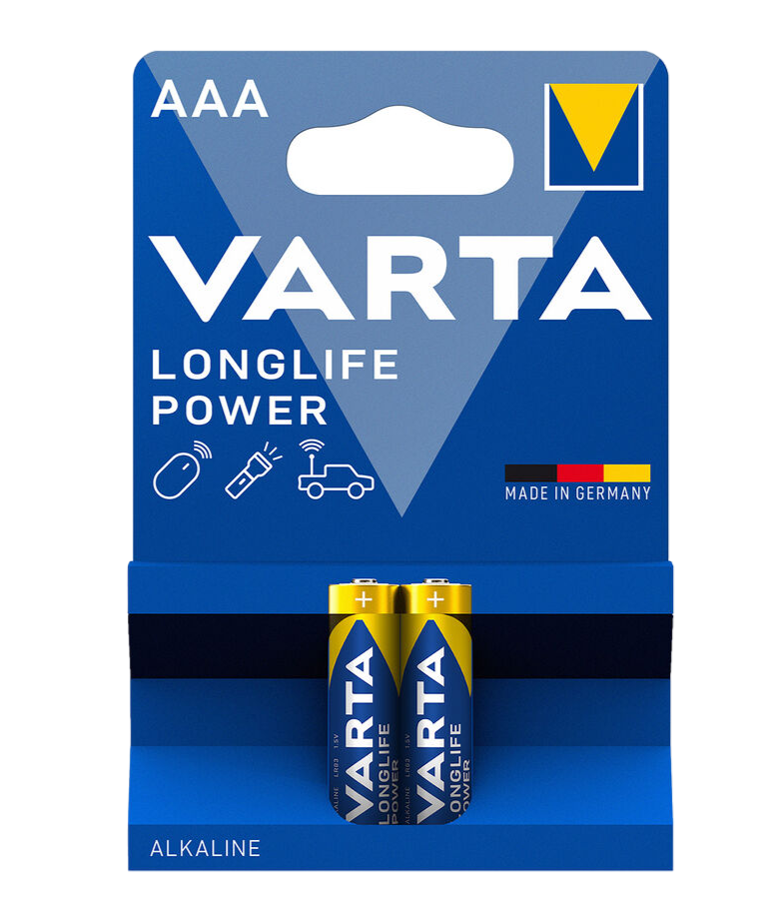 Longlife Power AAA 2-pack Batterijen