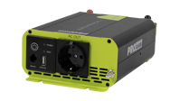 Sinus omvormer 400W/800W 230V/USB