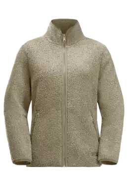 High Curl Fleece Jas