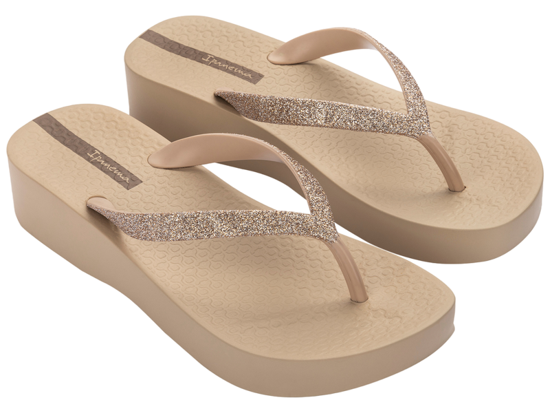 Anatomic Mesh Chic Plateau Teenslippers