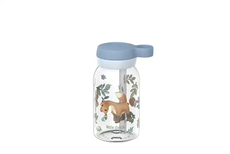 Mepal Campus Drinkfles met Rietje 450 ml - Forest Friends