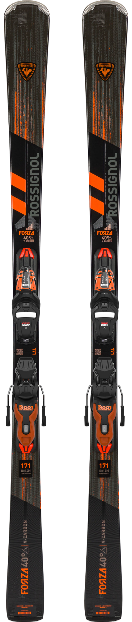 Rossignol Forza 40 V-Ca Retail Ski's + Bindingen