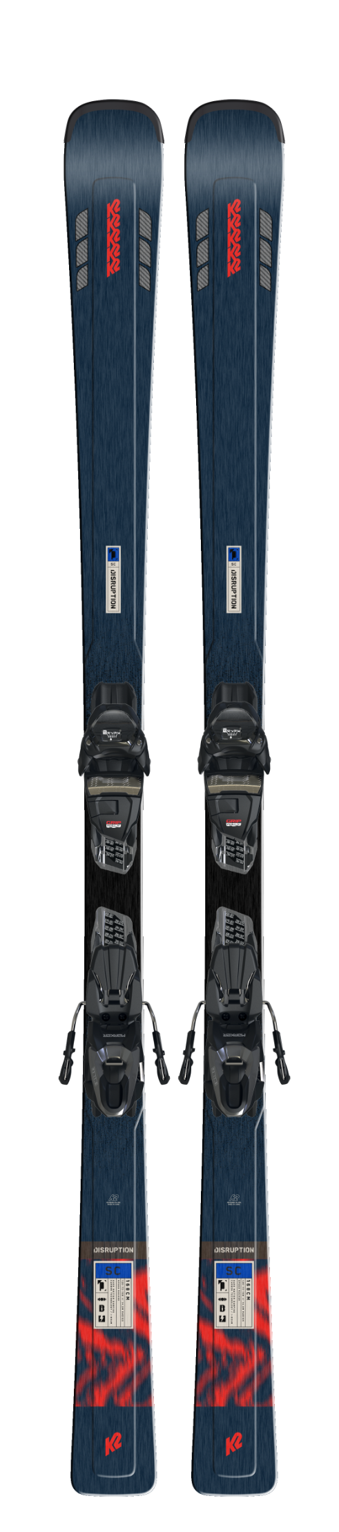 Disruption SC Ski's + Bindingen