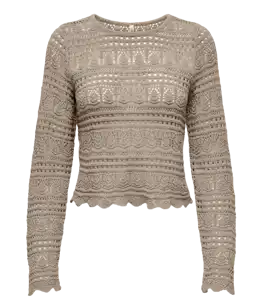 Elke Life Ls Pullover Knt Nca