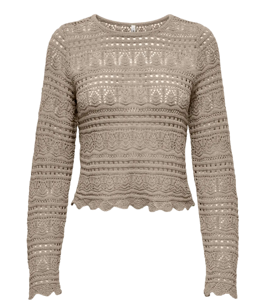 Elke Life Ls Pullover Knt Nca