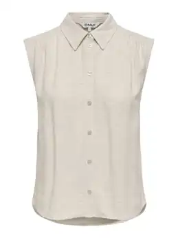 Sista Linen Blend Shirt