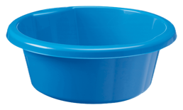 Water-line wasbak rond 9L grijs