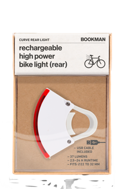 CURVE REAR LIGHT WHITE