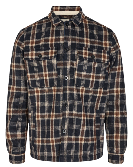 Aklion Boiled Wool Overshirt