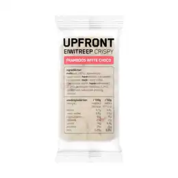 Eiwitreep Crispy Framboos Witte Choco