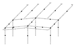 Frame Voortent Royal 350 De Luxe Staal Easygrip 25mm