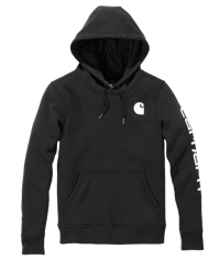 Relaxed Fit Logo Sleeve Hoodie