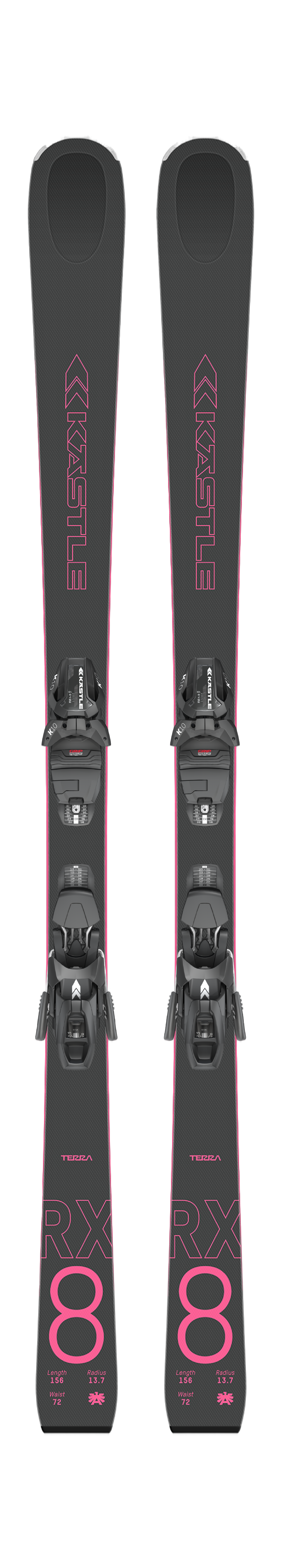 RX8 terra Ski's +  Bindingen
