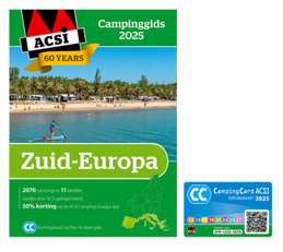 ACSI Campinggids Zuid-Europa 2025