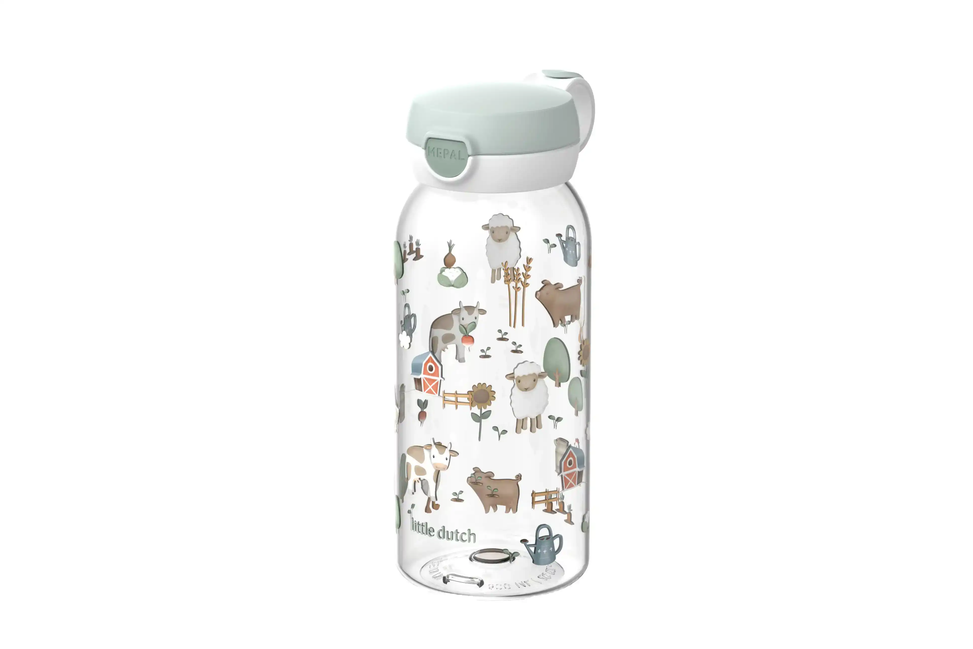 Campus Drinkfles met Flipdop 600 ml - Little Farm