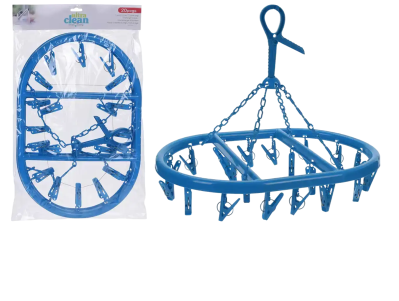 Washanger met 20 Knijpers