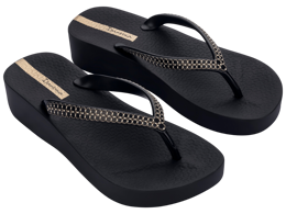 Mesh Plateau Teenslippers