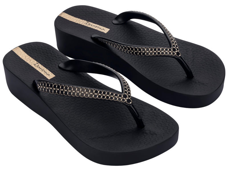 Mesh Plateau Teenslippers