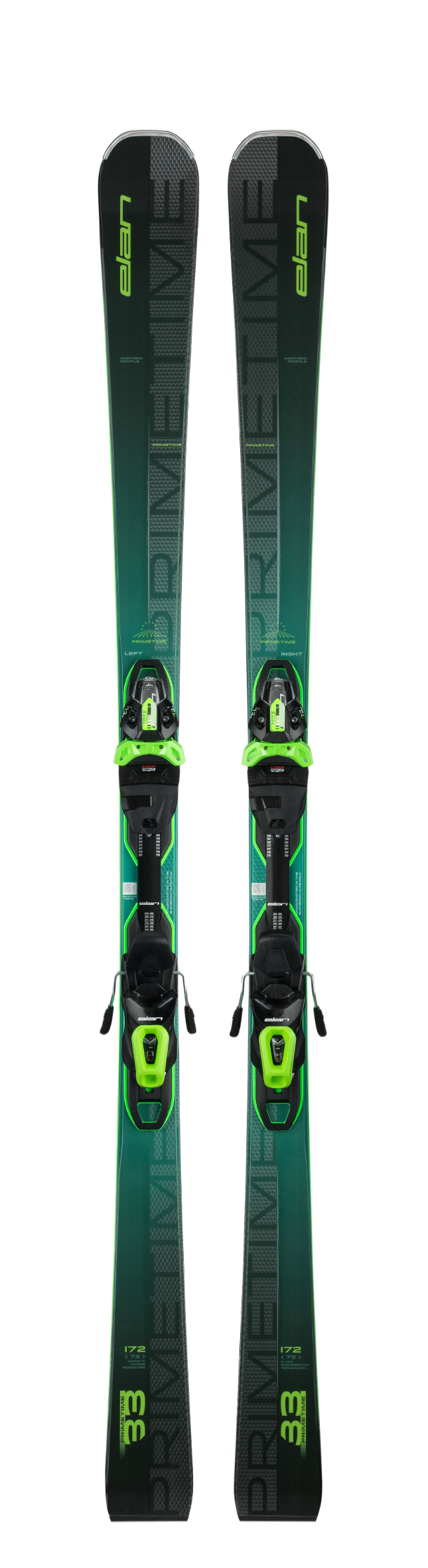 Primetime 33 FusionX Ski's + Bindingen