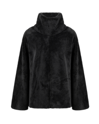 Mila Fleece Poncho