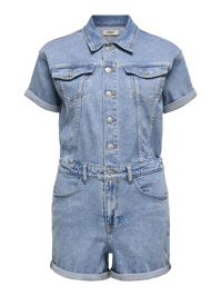 Castel denim playsuit