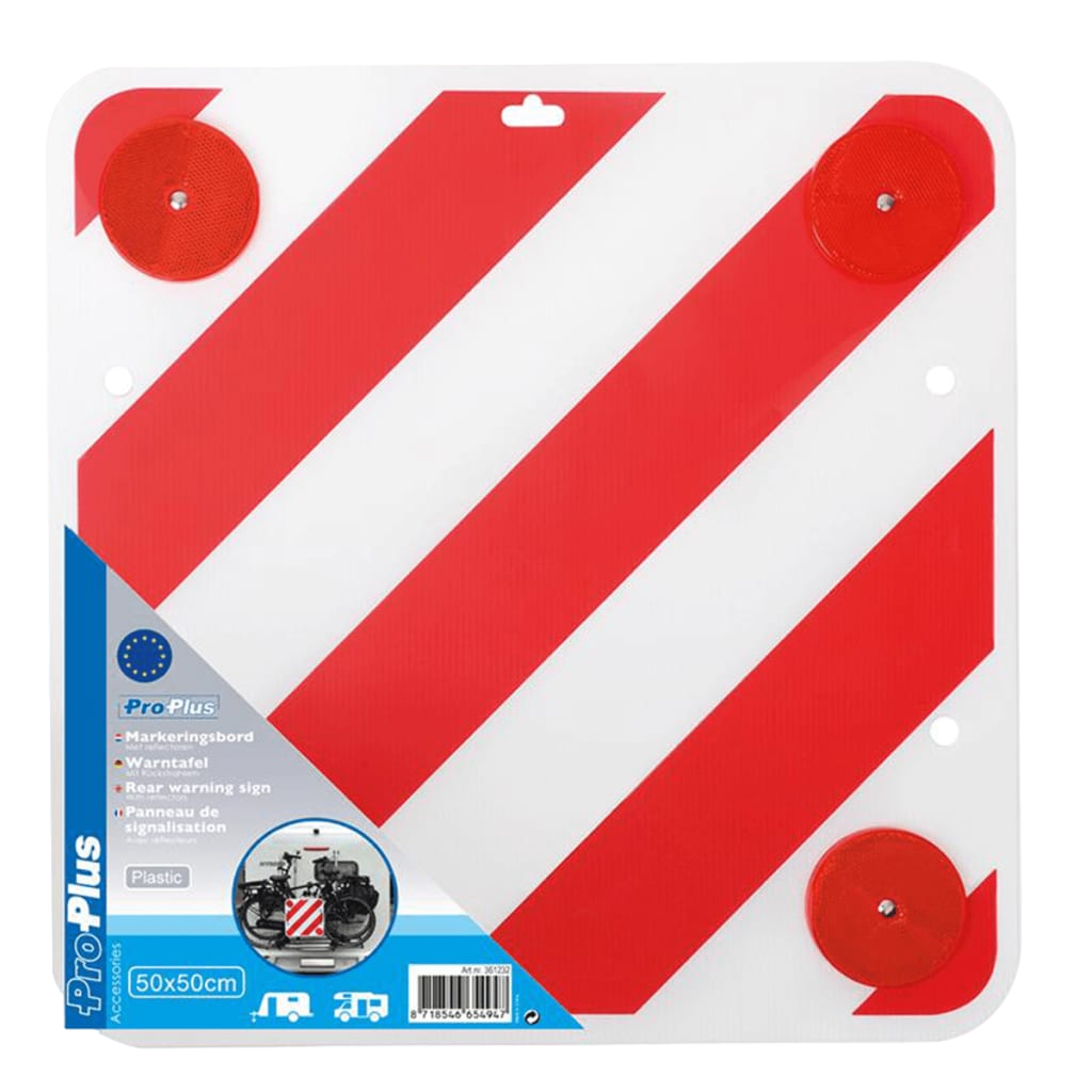 Markeringsbord met reflectoren