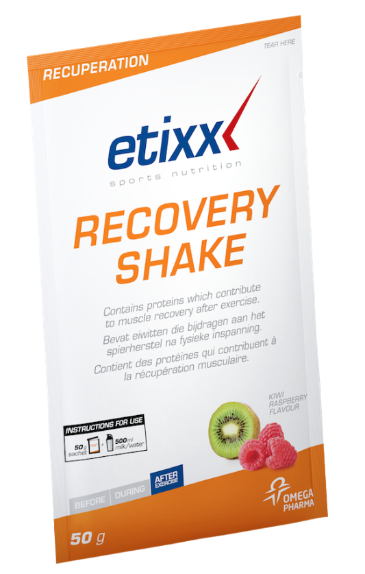 Recovery Shake Framboos - Kiwi 8x50gr
