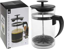Cafetiere glas 1000ml