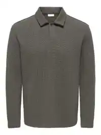 Trey Life Reg Ls Frml Polo