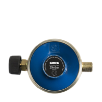 Gasdrukregelaar Campingaz 1/4 Inch Links 29Mbar