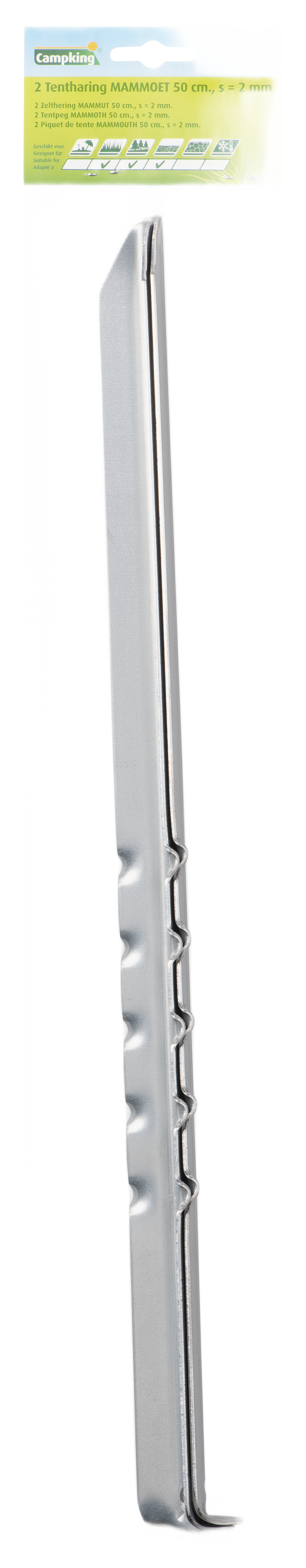 Mammoet haring 50cm 2stuks