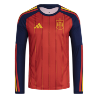 Spanje Thuisshirt 2026 Lange Mouwen