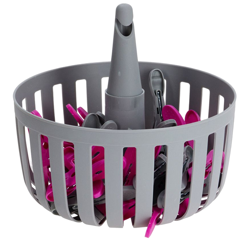 Wasknijpermand met 30 Knijpers