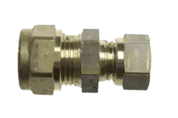Verloopkoppeling rechte aansluiting 6/8 x 10/12 mm